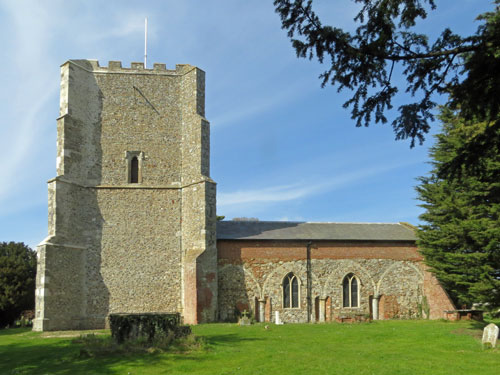 Bawdsey Church - Photo:  Ian Boyle, 23rd April 2013 - www.simplonpc.co.uk