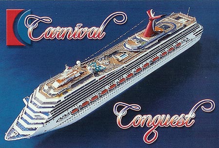 Picture Postcards on Carnival Conquest Postcards Carnival Postcard Con 1 Of Carnival