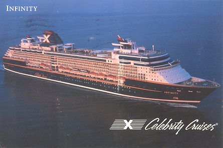 Celebrity Cruises on Celebrity Cruises Ship Postcards