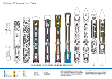 MILLENNIUM CLASS DECK PLAN