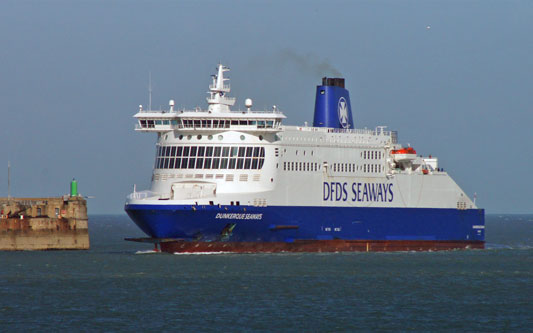 DUNKERQUE SEAWAYS - DFDS - www.simplonpc.co.uk - Photo: ©2012 Ian Boyle