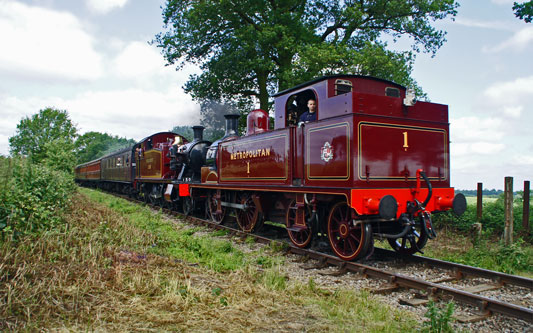 Epping Ongar Railway - Photo:  Ian Boyle, 1st July 2013 -  www.simplonpc.co.uk