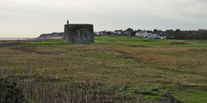 Martello Tower T at Felixstowe - Photo: © Ian Boyle, 23rd November 2012 - www.simplonpc.co.uk