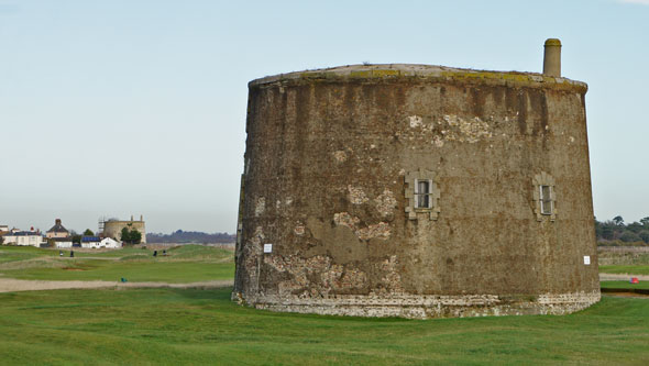 Martello Tower T at Felixstowe - Photo: © Ian Boyle, 23rd November 2012 - www.simplonpc.co.uk