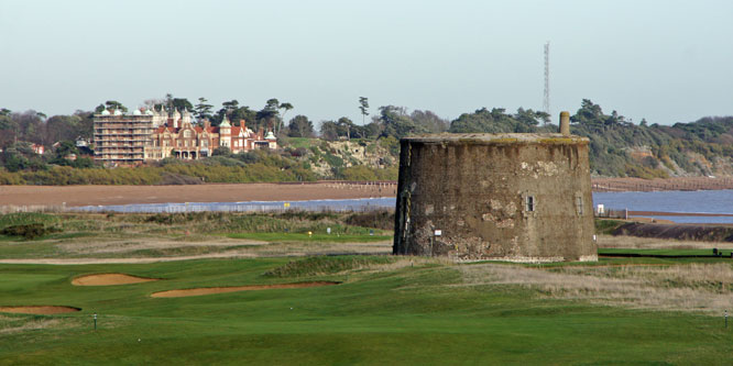 Martello Tower T at Felixstowe - Photo:  Ian Boyle, 23rd November 2012 - www.simplonpc.co.uk