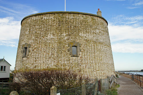 Martello Tower U at Felixstowe - Photo:  Ian Boyle, 23rd November 2012 - www.simplonpc.co.uk