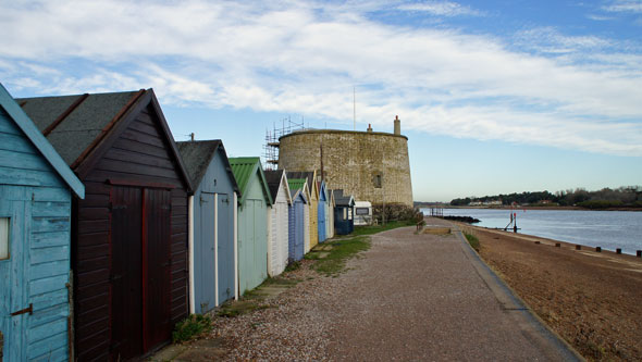 Martello Tower U at Felixstowe - Photo:  Ian Boyle, 23rd November 2012 - www.simplonpc.co.uk