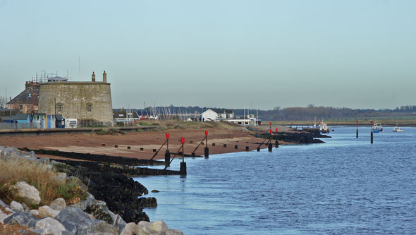 Martello Tower U at Felixstowe - Photo:  Ian Boyle, 23rd November 2012 - www.simplonpc.co.uk