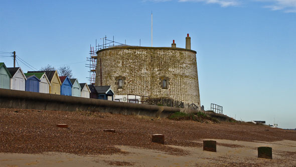 Martello Tower U at Felixstowe - Photo:  Ian Boyle, 23rd November 2012 - www.simplonpc.co.uk