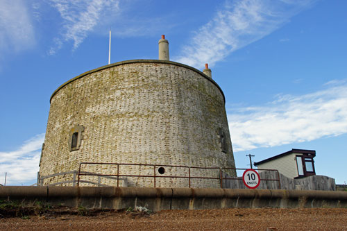 Martello Tower U at Felixstowe - Photo:  Ian Boyle, 23rd November 2012 - www.simplonpc.co.uk