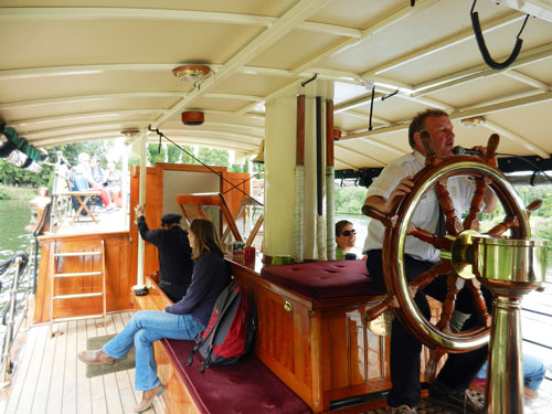 Steam Launch STREATLEY - French Brothers - Photos: 2013 Mike Tedstone 