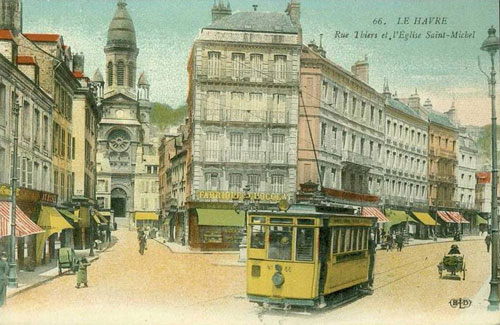 Le Havre Tramway 1894-1951- www.simplonpc.co.uk