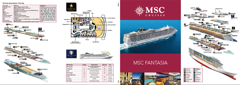 MSC FANTASIA DECK PLAN