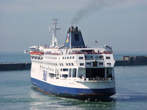 PRIDE OF CALAIS - P&O Ferries - Photo: 2003 Ian Boyle - www.simplonpc.co.uk
