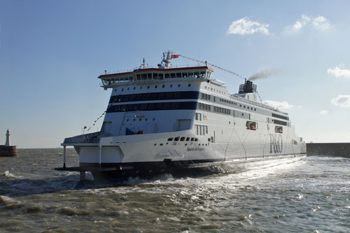 SPIRIT OF FRANCE - P&O FERRIES DOVER - www.simplonpc.co.uk - Simplon Postcards