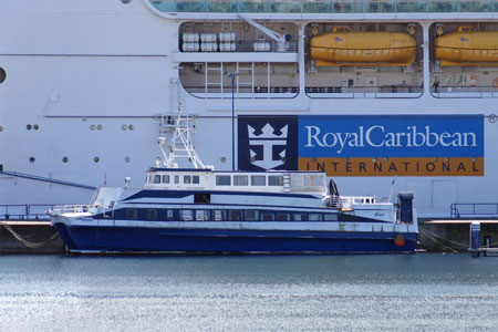 SEACAT at La Coruna - INDEPENDENCE OF THE SEAS Cruise - Photo: © Ian Boyle, 25th March 2011 - www.simplonpc.co.uk