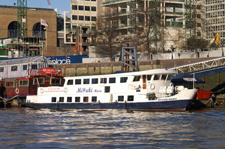 MIKUKI MARU of Westminster Party Boats - Photo:  Ian Boyle, 12th January 2008