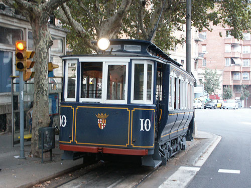 Barcelona Tramvia Blau - Tibidabo - Photo: 2013 Ian Boyle - www.simplonpc.co.uk