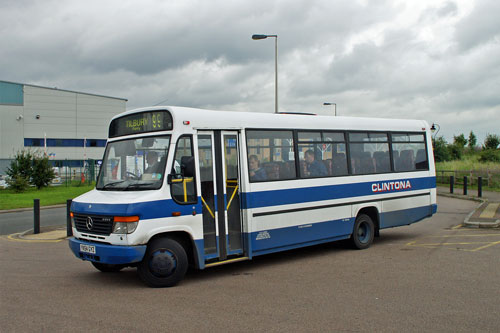 Rail Replacement bus Tilbury Riverside - Photo:  Ian Boyle, 4th January 2007 - www.simplonpc.co.uk