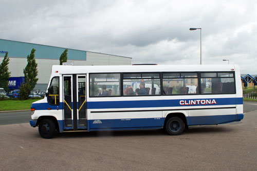 Rail Replacement bus Tilbury Riverside - Photo:  Ian Boyle, 4th January 2007 - www.simplonpc.co.uk