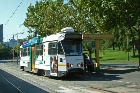 Melbourne Trams - www.simplonpc.co.uk - Photo: 2011 Ian Greig