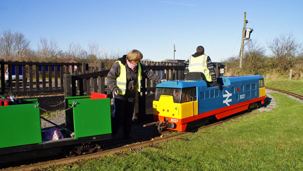 Wat Tyler Miniature Railway - Photo:  Ian Boyle, 2nd December 2012 -  www.simplonpc.co.uk