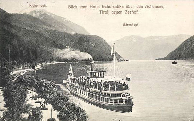 Achenseeschiffahrt -  www.simplonpc.co.uk - Simplon Postcards