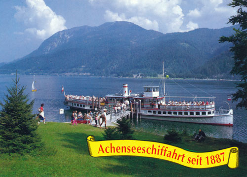 Achenseeschiffahrt -  www.simplonpc.co.uk - Simplon Postcards