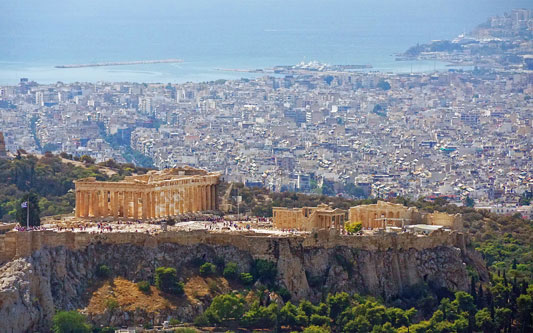 Athens - Lycabettus Funicular - Photo: ©Ian Boyle 13th September 2016 