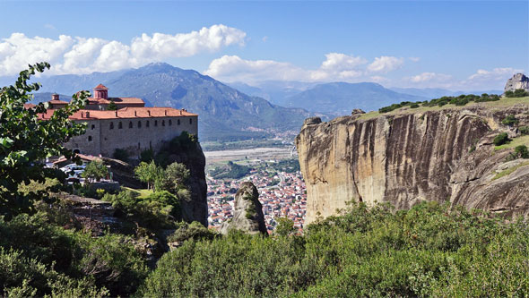 Meteora - Varlaam & Great Metereon - Photo: ©Ian Boyle 25th September 2016  - www.simplonpc.co.uk