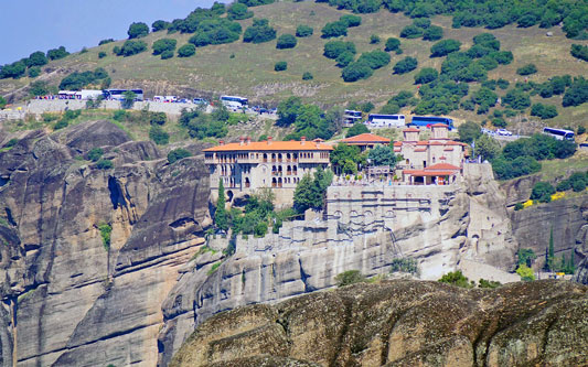 Meteora - Varlaam & Great Metereon - Photo: ©Ian Boyle 25th September 2016  - www.simplonpc.co.uk