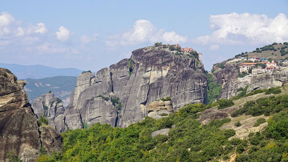 Meteora - Varlaam & Great Metereon - Photo: ©Ian Boyle 25th September 2016  - www.simplonpc.co.uk