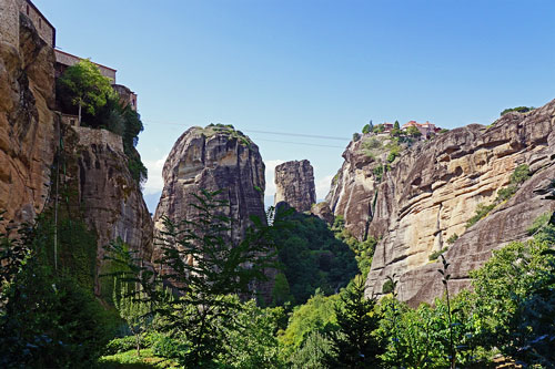 Meteora - Varlaam & Great Metereon - Photo: ©Ian Boyle 25th September 2016  - www.simplonpc.co.uk