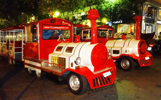 Athens - Dotto Train - Photo: ©Ian Boyle 13th September 2016 