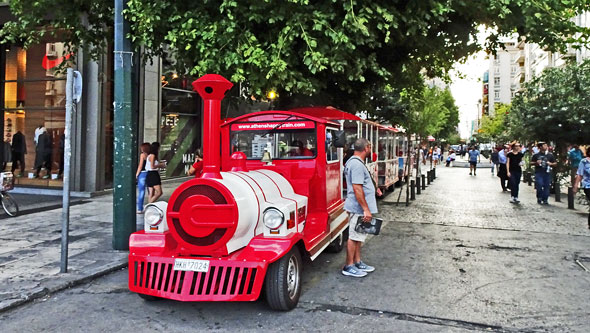 Athens - Dotto Train - Photo: ©Ian Boyle 13th September 2016 