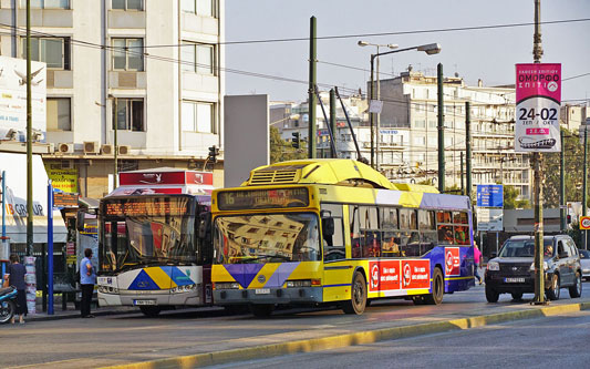 Athens - Trolleybuses - Photo: ©Ian Boyle 13th September 2016 