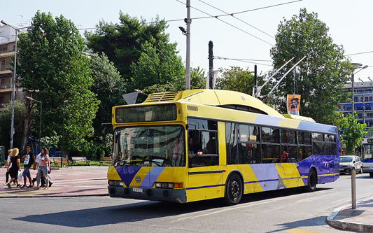 Athens - Trolleybuses - Photo: ©Ian Boyle 13th September 2016 