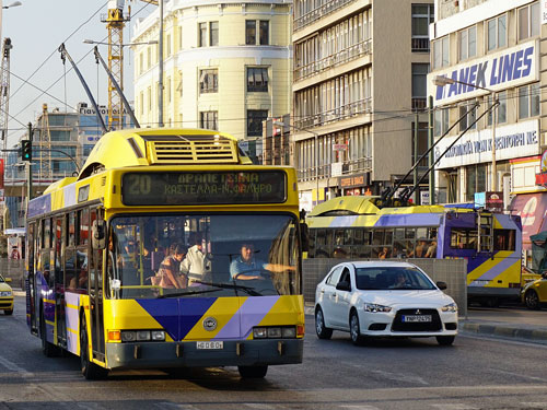 Athens - Trolleybuses - Photo: ©Ian Boyle 13th September 2016 