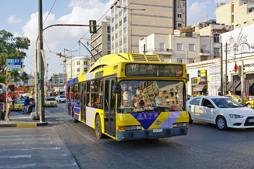 Athens - Trolleybuses - Photo: ©Ian Boyle 13th September 2016 