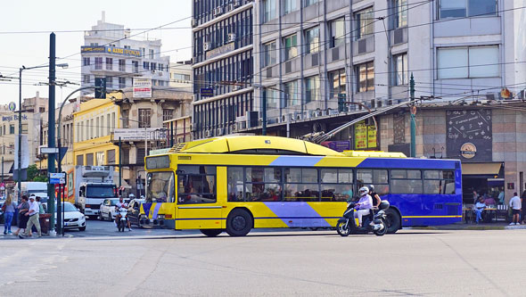 Athens - Trolleybuses - Photo: ©Ian Boyle 13th September 2016 