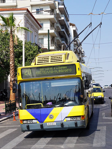 Athens - Trolleybuses - Photo: ©Ian Boyle 13th September 2016 