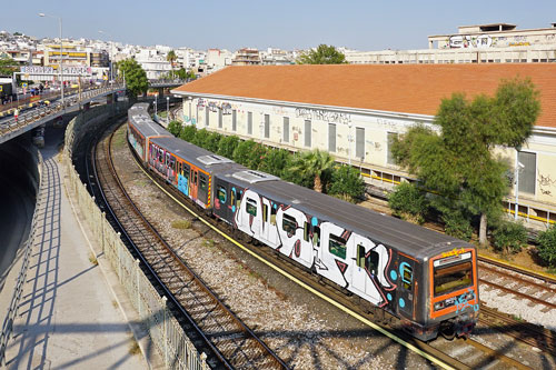 Athens Metro - Photo: ©Ian Boyle 15th September 2016 