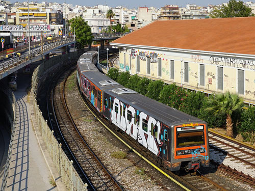 Athens Metro - Photo: ©Ian Boyle 15th September 2016 