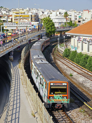 Athens Metro - Photo: ©Ian Boyle 15th September 2016 