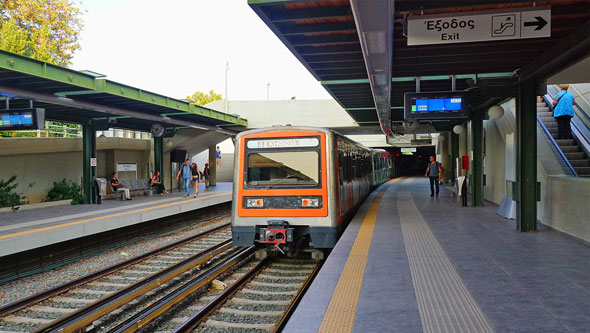 Athens Metro - Photo: ©Ian Boyle 14th September 2016 