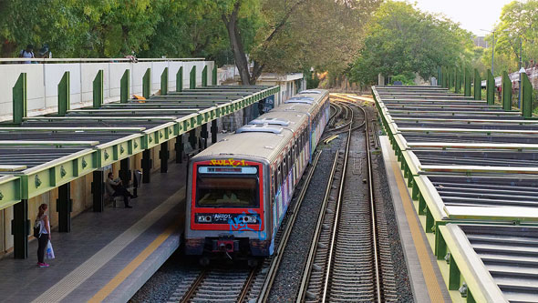 Athens Metro - Photo: ©Ian Boyle 14th September 2016 