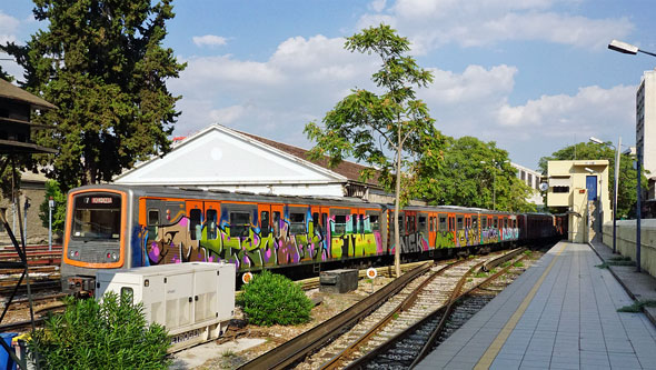 Athens Metro - Photo: ©Ian Boyle 14th September 2016 