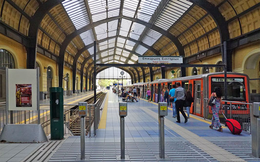 Athens Metro - Photo: ©Ian Boyle 14th September 2016 