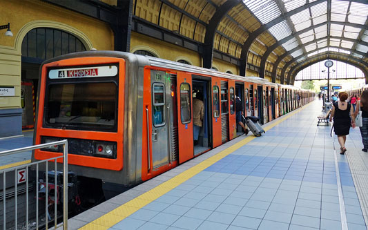 Athens Metro - Photo: ©Ian Boyle 14th September 2016 