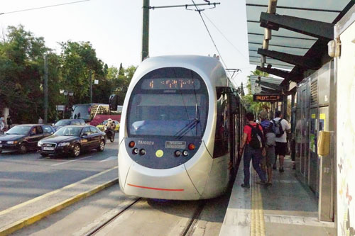 Athens - Trams - Photo: ©Ian Boyle 14th September 2016 